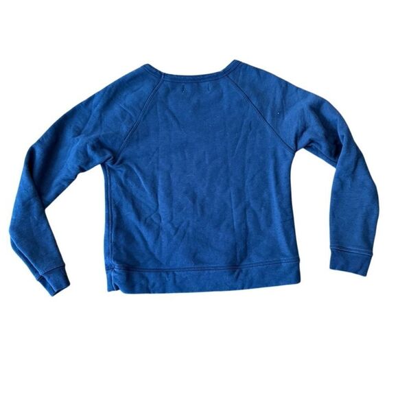 Everlane The Lightweight French Terry Crewneck Sweatshirt Navy Small - Picture 3 of 4